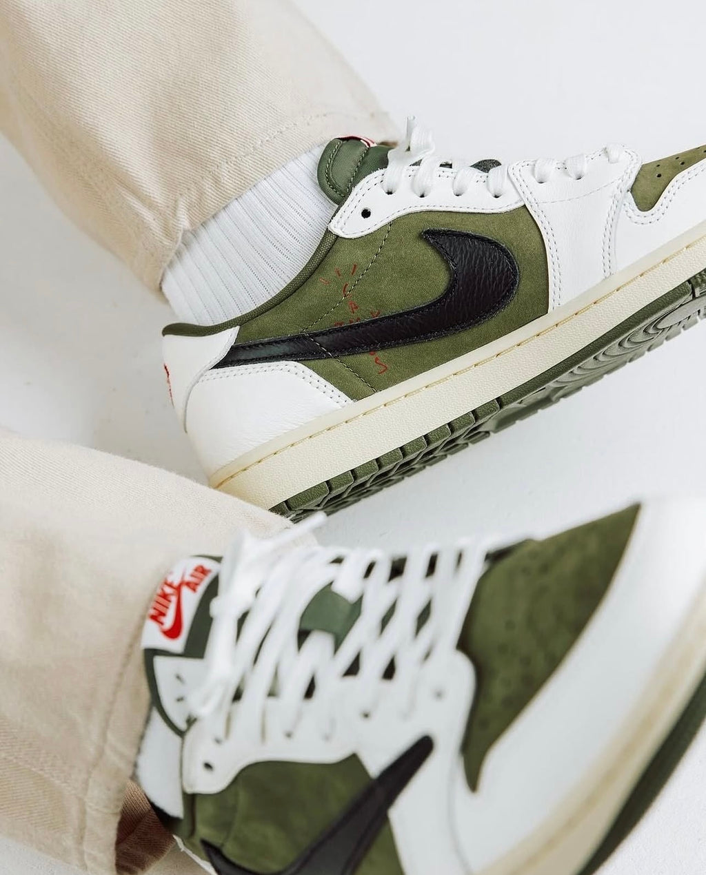 Air Jordan 1 x Travis Scott ‘Medium Olive’ Low